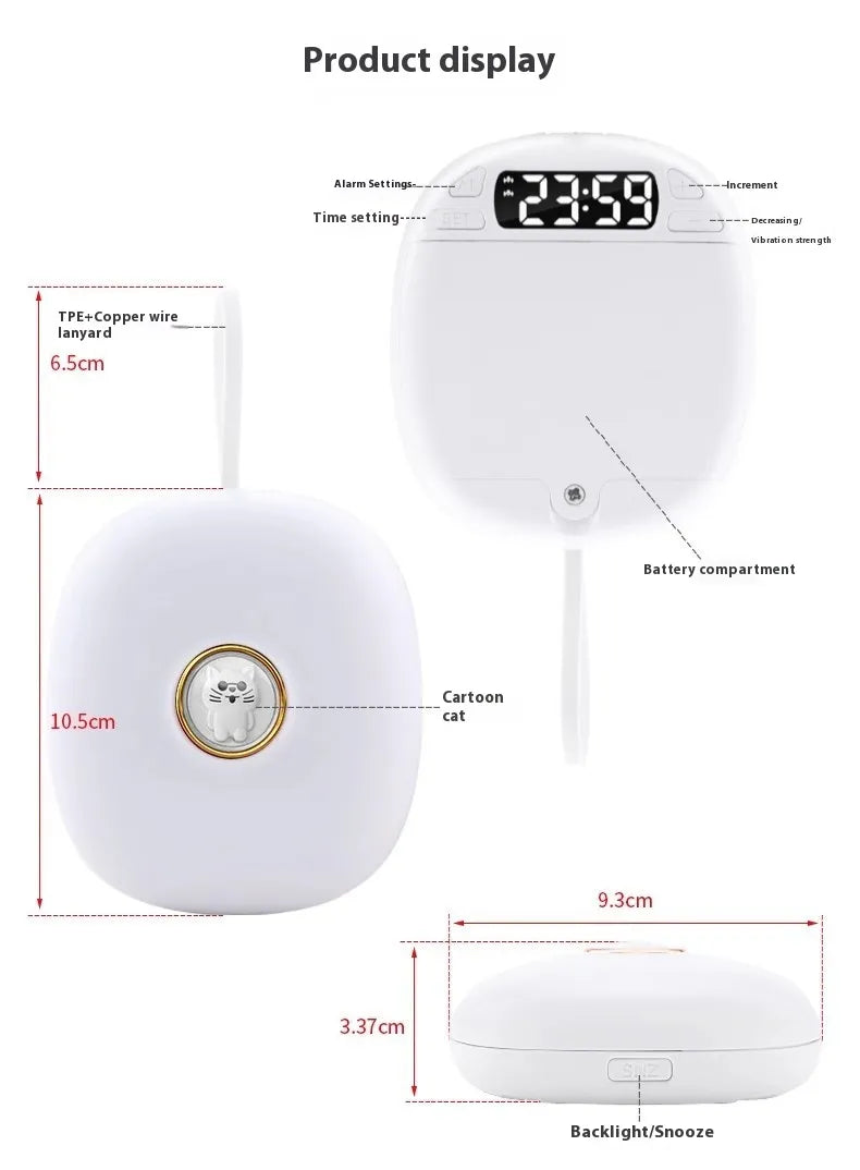 Super Vibration Silent Alarm Clock