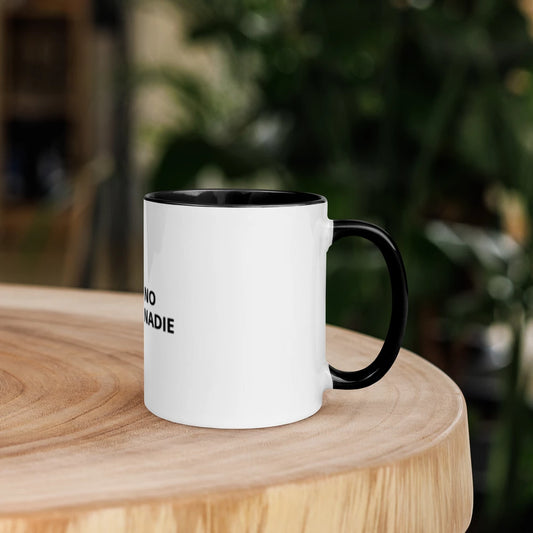 White Ceramic Mug with Color Inside